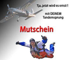 Tandemsprung nur Fallschirmsprung